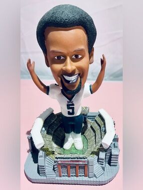 Donovan McNabb White Jersey Bobblehead Philadelphia Eagles Lincoln Financial
